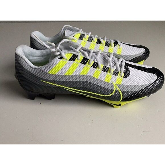Nike Vapor Edge Speed 360 Football Cleats DQ5110-071 White Grey Black Men’s 15 - Picture 4 of 11